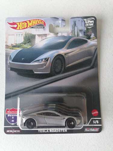 Tesla Roadster - Hot Wheels Premium