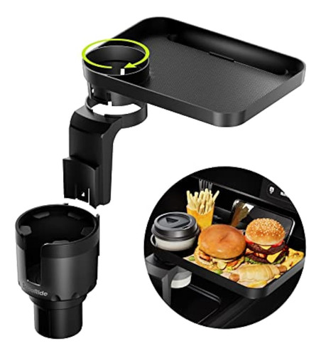 Sodaride Car Cup Holder Expander Bandeja De Comida Desmontab