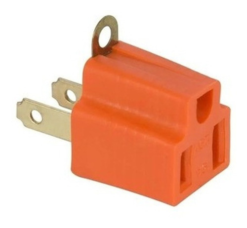 Adaptador O Convertidor De Goma, 3 A 2 110v-130v 15amp