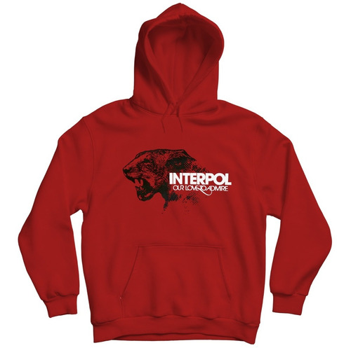 Interpol Sudadera Hoodie Lioness Our Love To Admire Rock