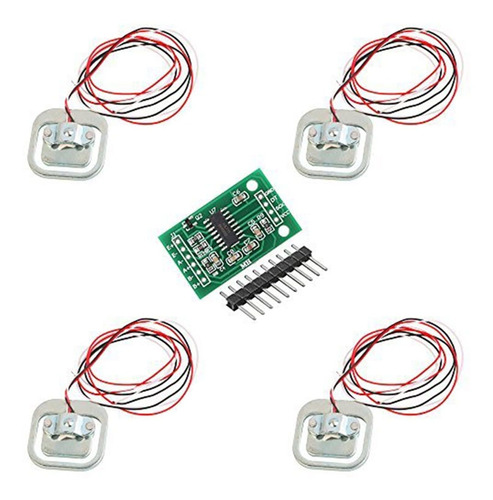 Liuyi 4pcs 50kg Load Resistance Strain Weight Sensor