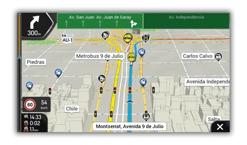 Navegador Gps Igo + Mapa De Argentina Para Stereos Android