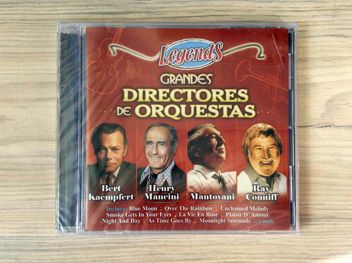 Cd Grandes Directores De Orquestas - Varios Intérpretes (ed.