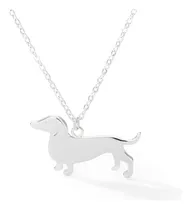 Comprar Collar Perro Salchicha Mascota Perro Joya En Plata