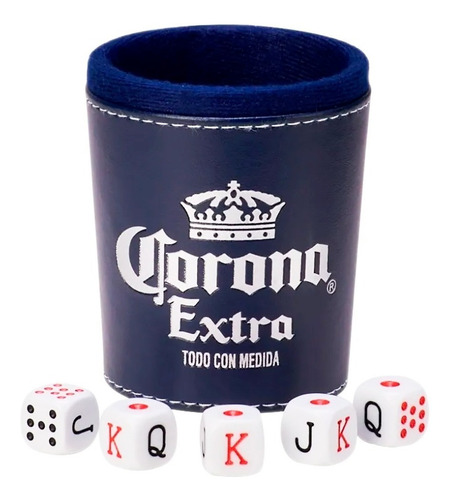 Domino Modelo Especial Baraja Española Cubilete Corona Extra