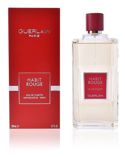 Perfume Edt Guerlain Habit Rouge For Man Original (100ml)