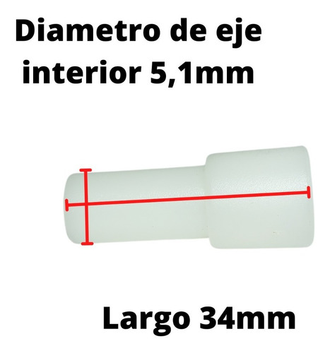 Imagen 3 de 6 de Cardan Acople Mixer Minipimer Compatible Philips Hr1362
