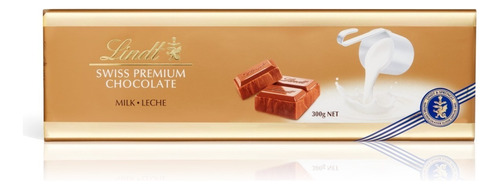 Chocolate Lindt Premium Gold Leche 300g Origen Suiza!