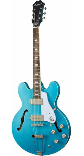 Guitarra Electrica EpiPhone Casino Worn Blue Denim