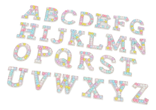Pegatinas Autoadhesivas Con Letras Del Alfabeto, 26 Unidades