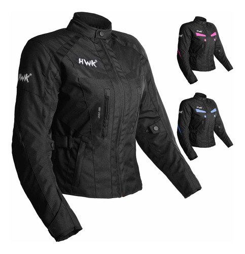 Chaqueta De Motociclismo Para Mujer Stella, Impermeable, Ac.