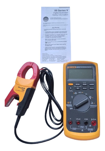 Multímetro Fluke 87v + Pinza Fluke I400