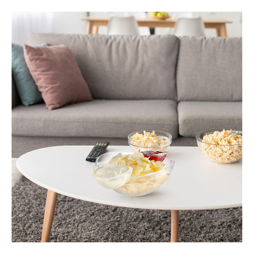 Moligou Chip Y Dip Bowl Set, Tazón Para Servir Con Chips Y