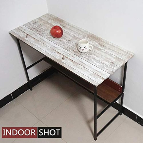 Papel Vinilo Autoadhesivo Tipo Madera Envejecida(17.7''x197'