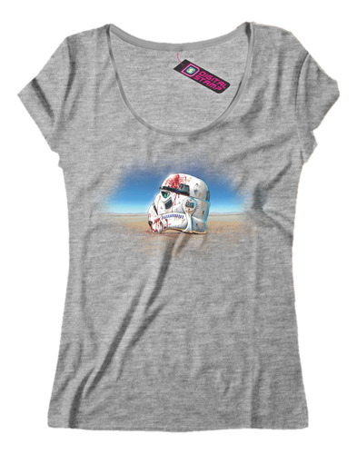 Remera Mujer Stormtrooper Star Wars Guerra Galaxias P51 Dtg