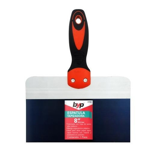 Espátula Flexible Acero P/ Masilla Tapizadora 8 Pulgadas Byp
