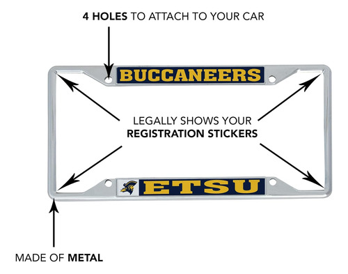 East Tennessee State University Etsu Buccaneers Bucs - Marco