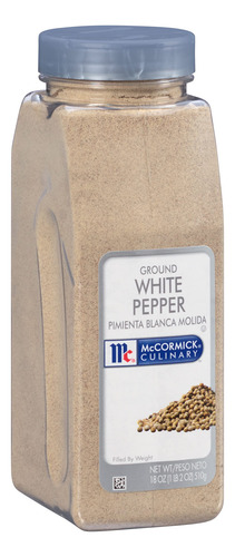 Pimienta Blanca Molida 510 Gramos Ideal Para Carnes Y Salsas