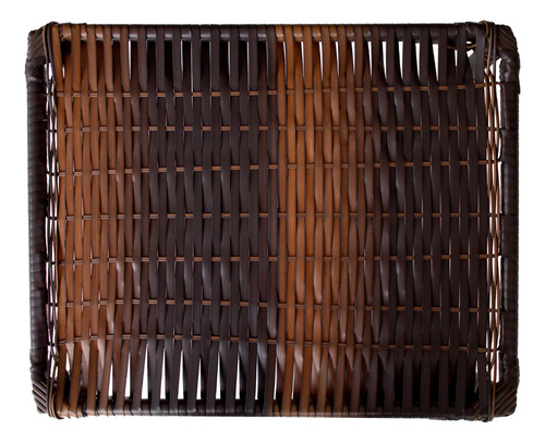 Conjunto De Mesa De Centro 4 Cadeiras Ônix Para Área Externa Estrutura Marrom