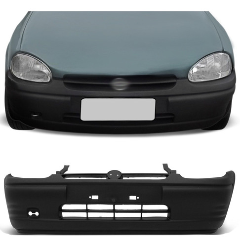 Parachoque Dianteiro Corsa Hatch 94 95 96 97 98 99 Preto