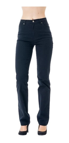 Pantalon Scandia Gabardina Stretch Recto Cintura