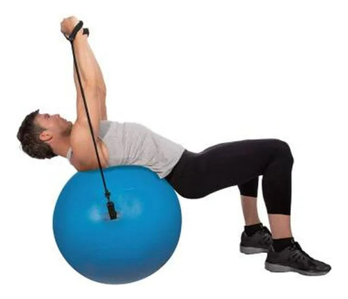 Pelota De Pilates Con Ligas 65 Cms
