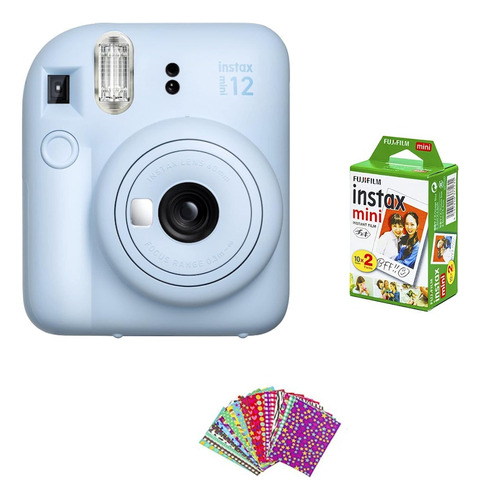 Camara Fujifilm Instax Mini + 20 Hojas + Marcos Adhesivos