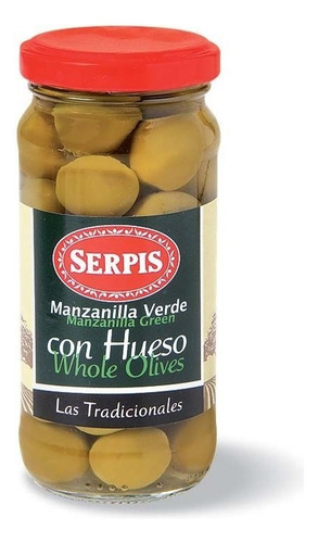 Aceituna Con Hueso Serpis 240 Gr