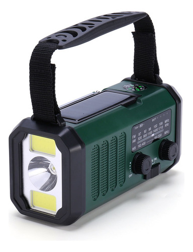 Radio Led De Emergencia Meteorológica Am/fm/wb, 10000 Mah, M