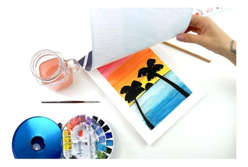 Bloco Aquarela Universitario 12fls A3 300g/m2 Canson
