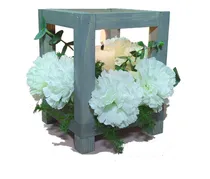 Comprar Pack 25 Centros De Mesa Mini Linterna P\u002F Vela Madera Rústico