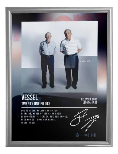 comprar Cuadro Twenty One Pilots Vessel Album Diseño C\u002Fmarco 40x30