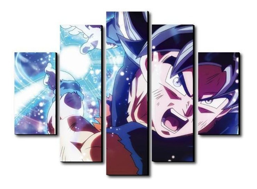 Cuadro Goku 75 Cm X 60 Cm 5 Pz