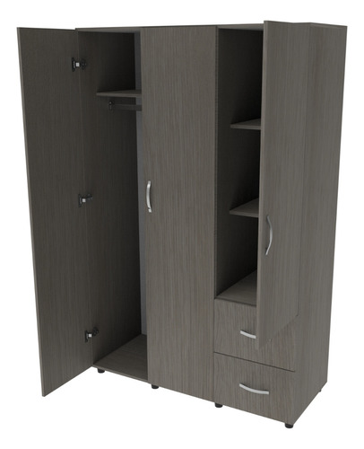 Closet May Color Cenizo - Modulares Av - Armario Closet