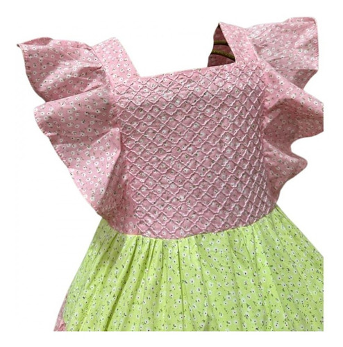 Vestido Infantil Algodão Petit Cherie Coleção Natural 21002