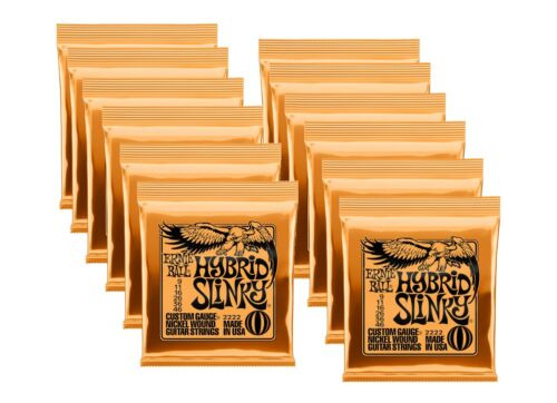 Ernie Ball Hybrid Slinky Electric Guitar Strings, Nickel Eeb