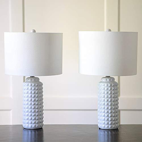 Decor Therapy Mp1634 Par De Lámparas De Mesa Felix Led De 24