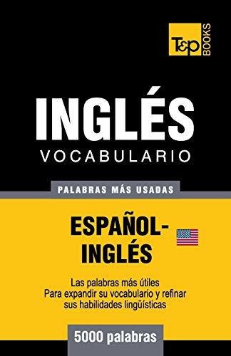 Vocabulario Espa Ol-ingl S Americano - 5000 Palabras M S . 