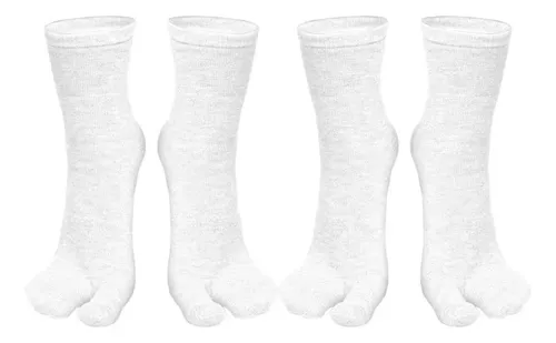 Calcetines Unisex Con Punta Tabi Para Kimono, Sandalias Tipo