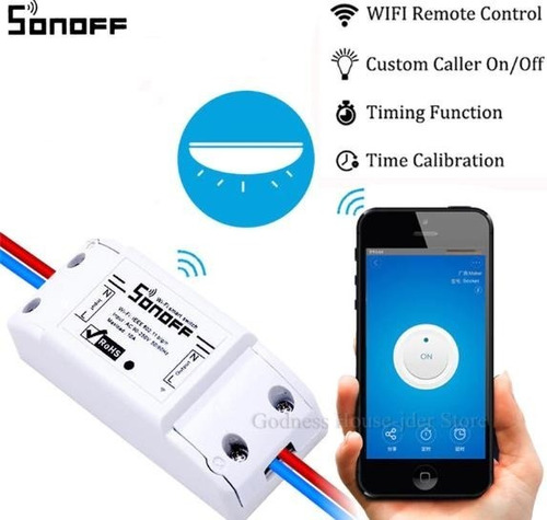 Interruptor Inalambrico Inteligente Wifi Smart Switch Sonoff