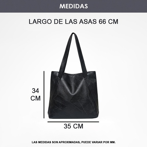 Imagen 5 de 6 de Bolsa Dama Bolso Casual Minimalista Elegante Práctica Tote