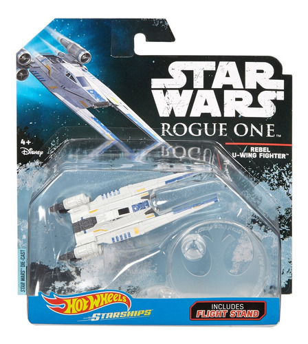 Star Wars Hot Wheels Ships Rogue One Rebel U-wing Fighter