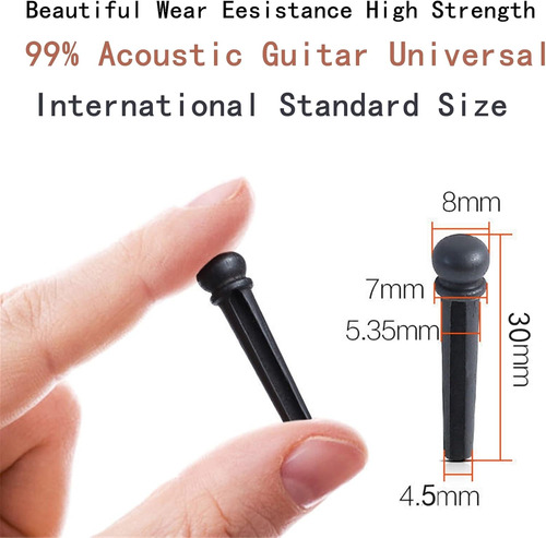 Tuerca De Sillín Miwayrer Bone Bridge Para Guitarra Acústica
