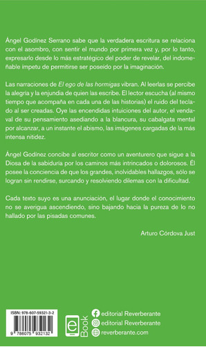 Libro El Ego De Las Hormigas - Ángel Godínez Serrano