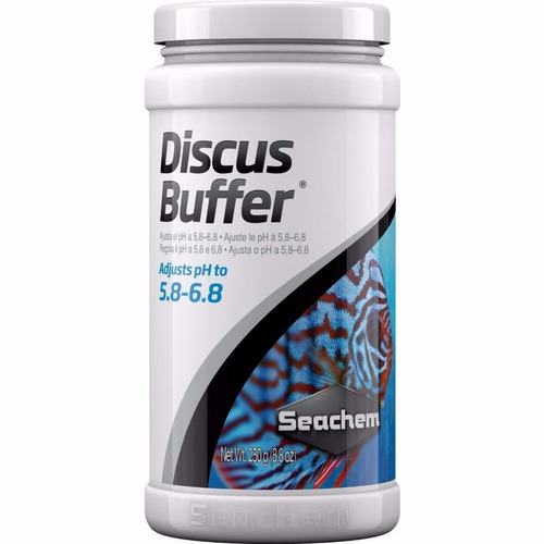 Discus Buffer 5.8-6.8 De Ph, Seachem , 250 Gr