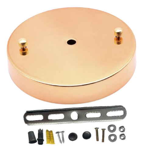 Kit De Canopy Placa De Cubierta De Luz Dia De Oro 12cm