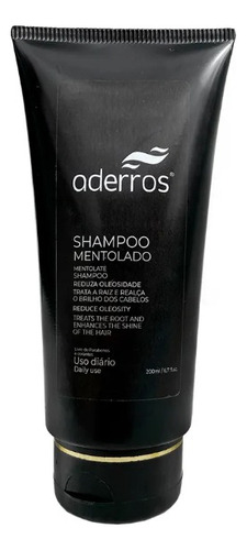 Shampoo Mentolado Anti Oleosidade 200ml Aderros