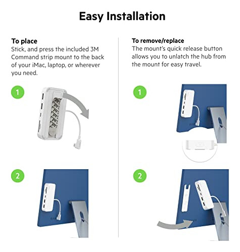 Hub Multipuerto 6 En 1 Usb-c De Belkin Con Soporte - Hub Usb