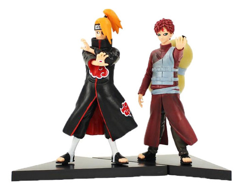 Gaara Y Deidara Figura Naruto Shippuden Colección Anim + Obs