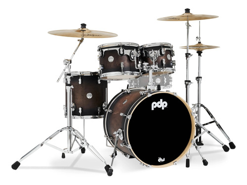 Bateria Pdp Concept Maple Lacquer 4 Piezas Fusion Shell Pack